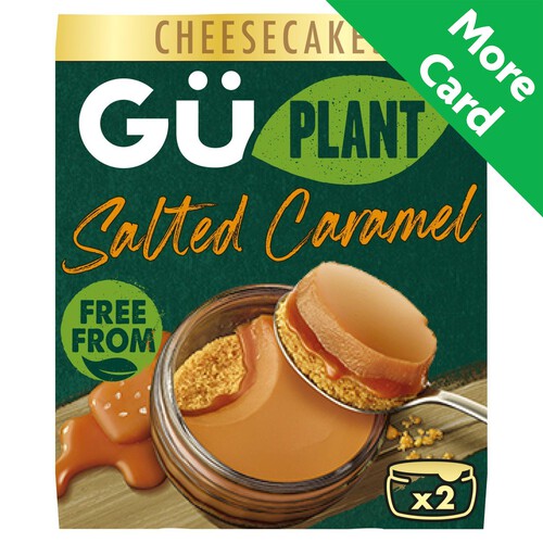 Gu Plant Salted Caramel Cheesecakes