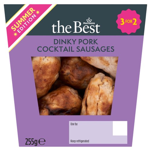 Morrisons the best dinky pork cocktail sausages
