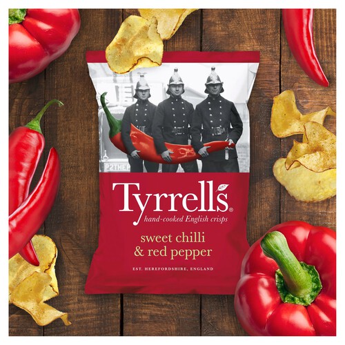 Tyrrells Sweet Chilli & Red Pepper Sharing Crisps 