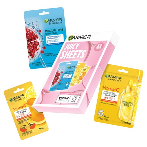 Garnier Face And Eye Mask Set
