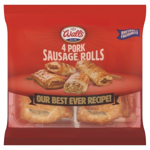 Wall's 10 Hearty Sausage Rolls 550G