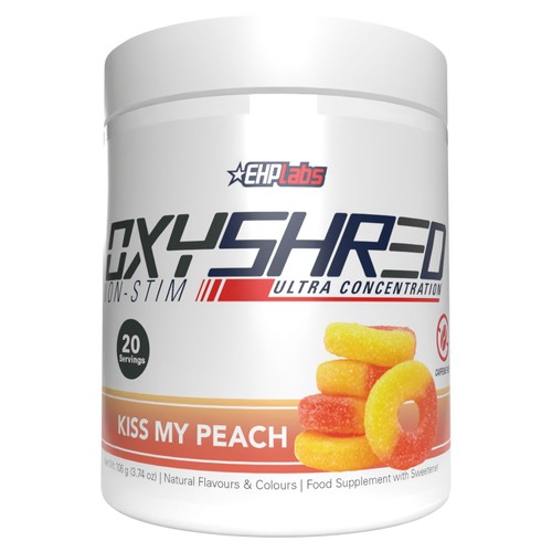 Oxyshred Non Stim Kiss My Peach 20 Serve 
