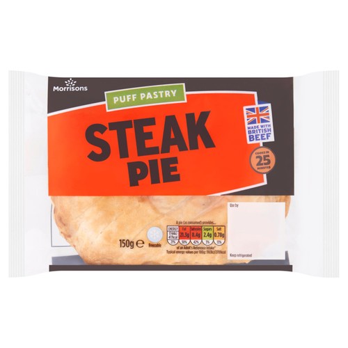 Morrisons steak pie