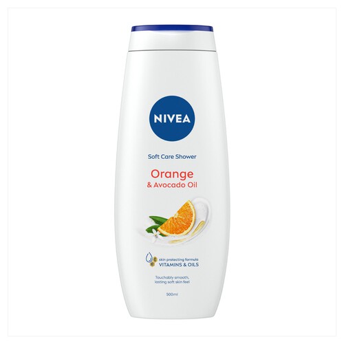 NIVEA Orange & Avocado Oil Shower Cream