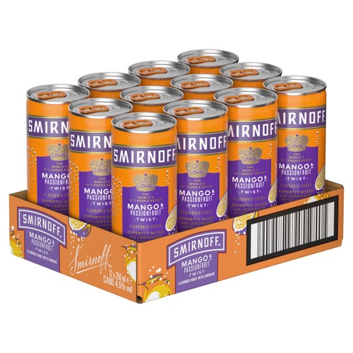 Smirnoff Mango & Passion Fruit Twist With Lemonade