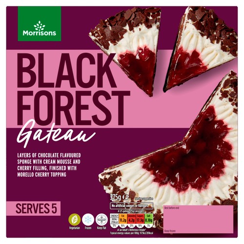 Morrisons Black Forest Gateau  375g