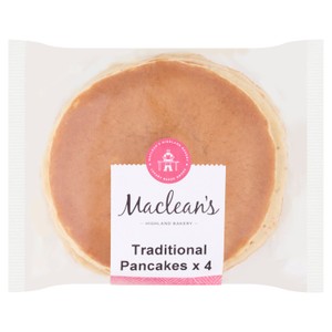 Macleans Highland Bakery 4 Traditional Pancakes 240g