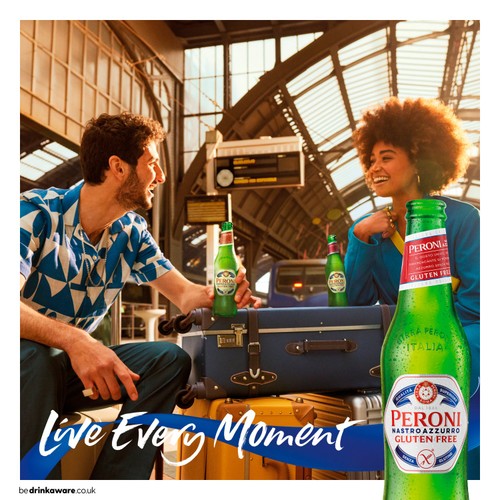 Peroni Nastro Azzurro Gf 12X330Ml 5% Abv
