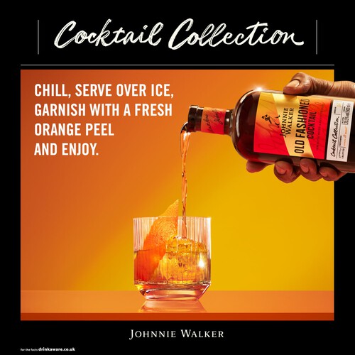 Johnnie Walker Old Fashioned Cocktail Drink 20.5% vol