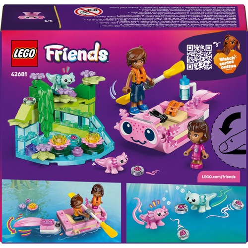 Lego Friends Axolotl Adventure Boat 42681