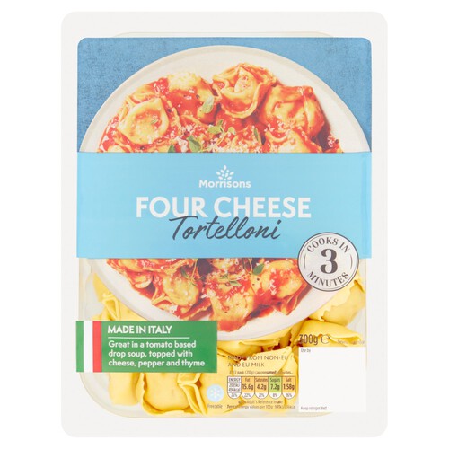 Morrisons Four Cheese Tortelloni