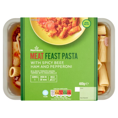 Morrisons Meat Feast Pasta Bake 