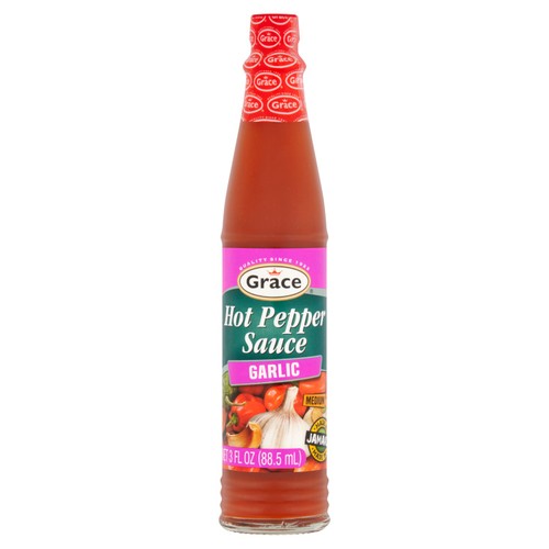 Grace Garlic Hot Pepper Sauce 85ML