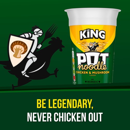 Pot Noodle Chicken & Mushroom King Pot