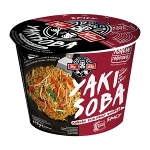 Mr. Min Yakisoba Korean Stir-Fried Noodles Spicy
