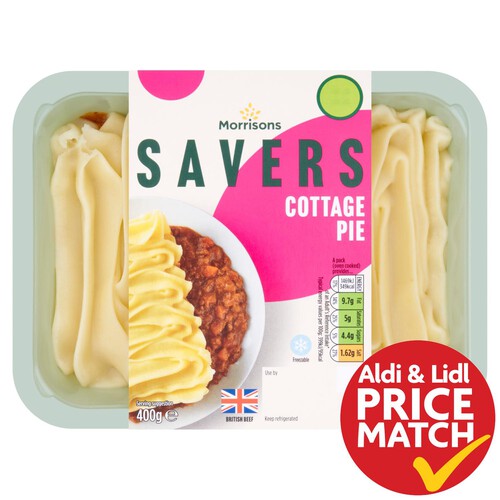 Morrisons Savers Cottage Pie