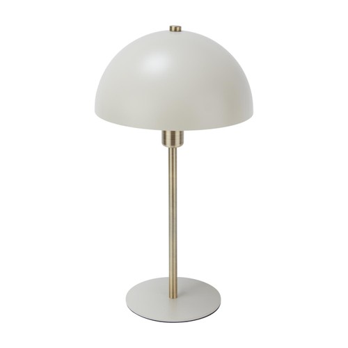 Home Style Mushroom Table Lamp Cream