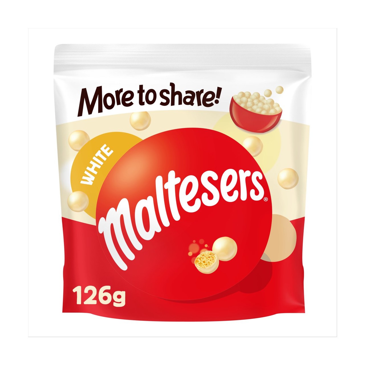 Maltesers White More To Share 126g