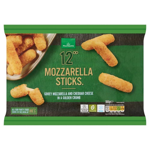 Morrisons 12 Mozzarella Sticks 180g