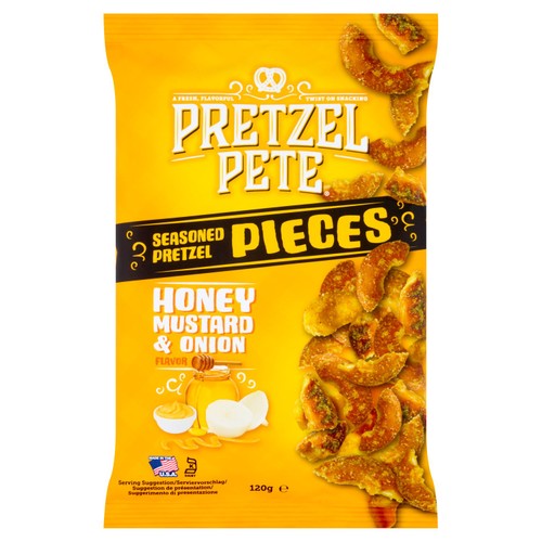 Pretzel Pete Honey Mustard Broken Pieces 120G