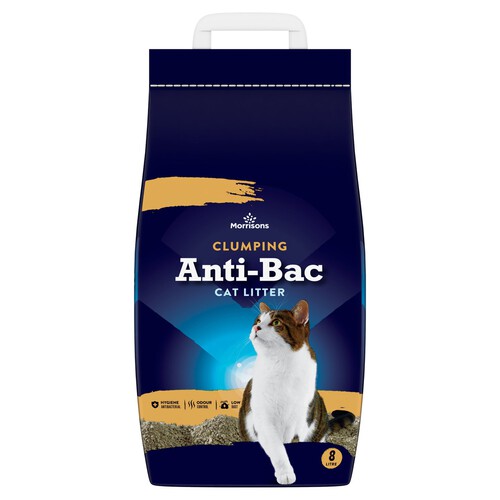 Morrisons Antibacterial Clumping Cat Litter