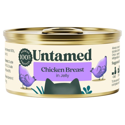 Untamed Chicken Breast In Jelly Cat Food 