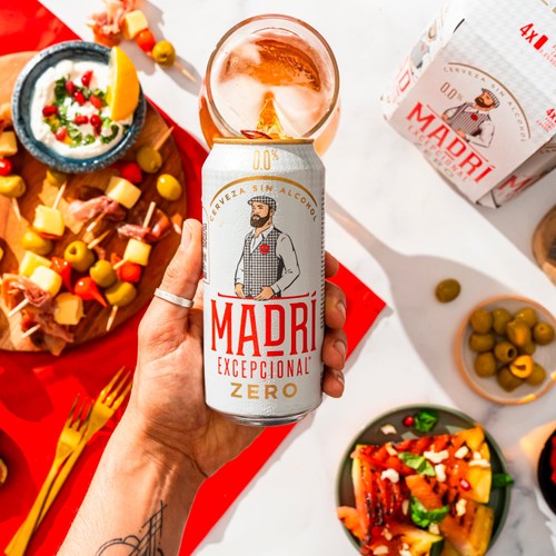 Madri Can 0% Abv 4X440ML