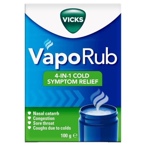 Vicks VapoRub Relief Of Cough, Cold & Flu Like Symptoms Jar 