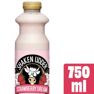 Shaken Udder Strawberry Dream Milkshake 750ml