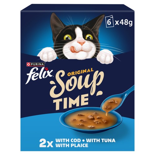 Felix Soup Fish Selection Wet Cat Food