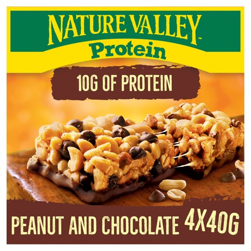 Nature Valley Protein Peanut & Chocolate Cereal Bars 4 x 40g