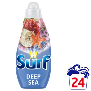 Surf Laundry Washing Liquid Detergent 648ml 24 Washes - Tropical Lily