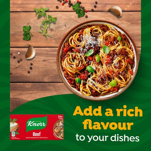 Knorr Stock Cubes Beef 20 x 10g