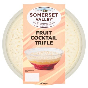 Somerset Valley Fruit Cocktail Trifle