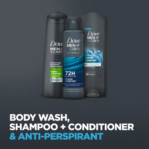Dove Men Care Cleansecare With Bag Collagen Advanced Gift Set