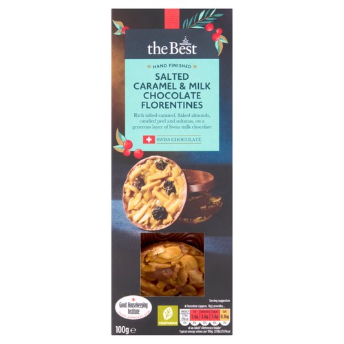 Morrisons The Best Salted Caramel Florentines 100g
