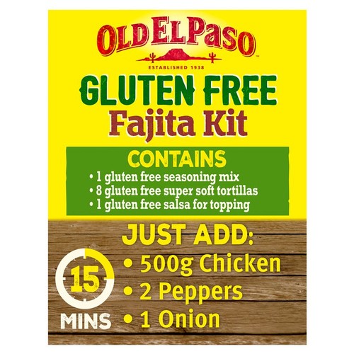 Old El Paso Gluten Free Smoky BBQ Fajita Kit