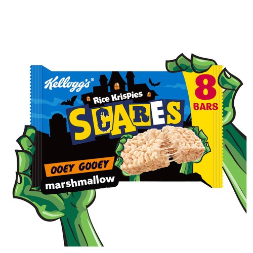 Kellogg's Rice Krispies Squares Marshmallow Snack Bars 8 x 28g