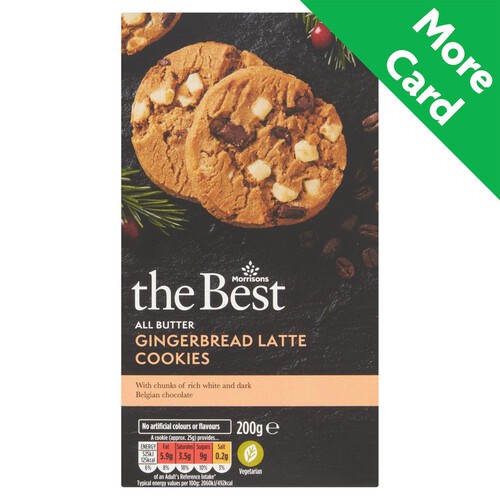 Morrisons The Best Gingerbread Latte Cookies