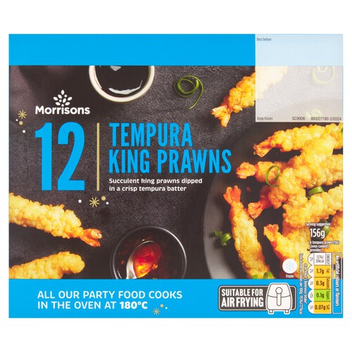 Morrisons 12 Tempura Prawns