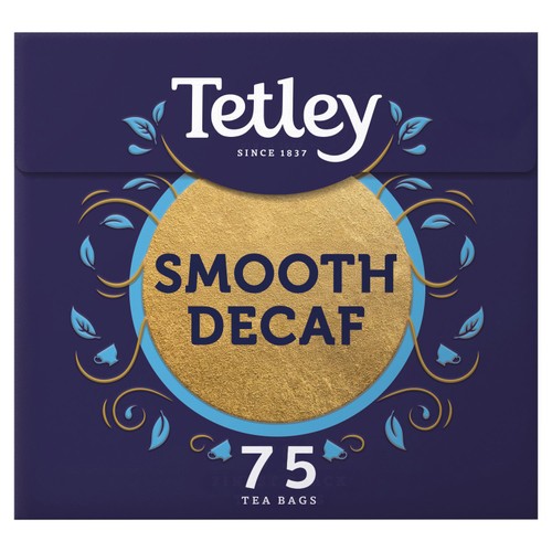 Tetley Smooth Decaf 75 Tea Bags 