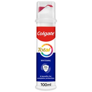 Colgate Total Whitening Toothpaste Pump | Morrisons