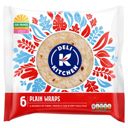 Deli Kitchen Plain Wraps 