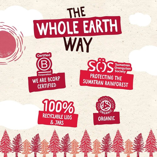 Whole Earth Organic Crunchy Peanut Butter