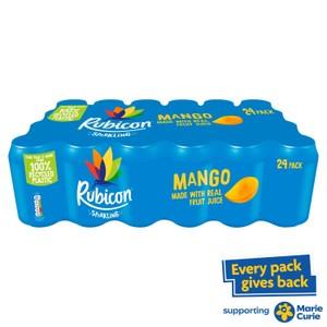 Rubicon Sparkling Mango 24 X 330Ml