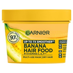 Garnier Ultimate Blends Hair Food Banana 3 In 1 Dry Hair Mask Treatment 390Ml