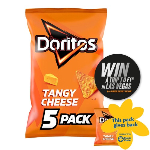 Doritos Tangy Cheese Tortilla Chips Multipack Crisps