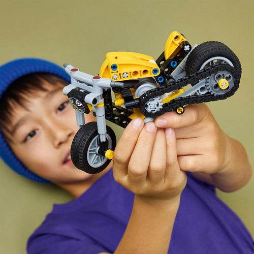 Lego Technic Yellow Motorcycle 42225