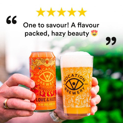 Vocation Love & Hate New England IPA 440ml