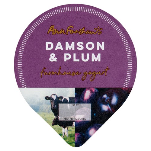 Ann Forshaw'S Farmhouse Yogurt Damson & Plum Yogurt